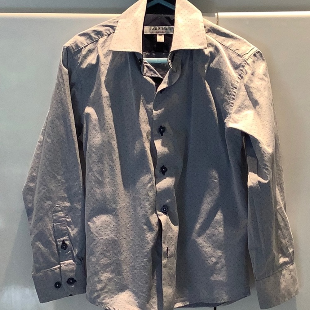 Boys button down cotton shirt size 5